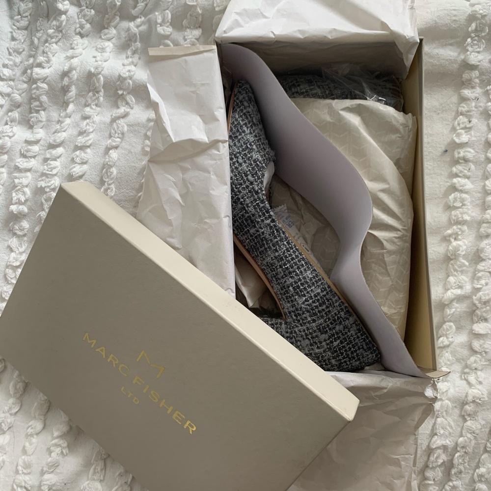 Marc Fisher Tweed Zala Pump